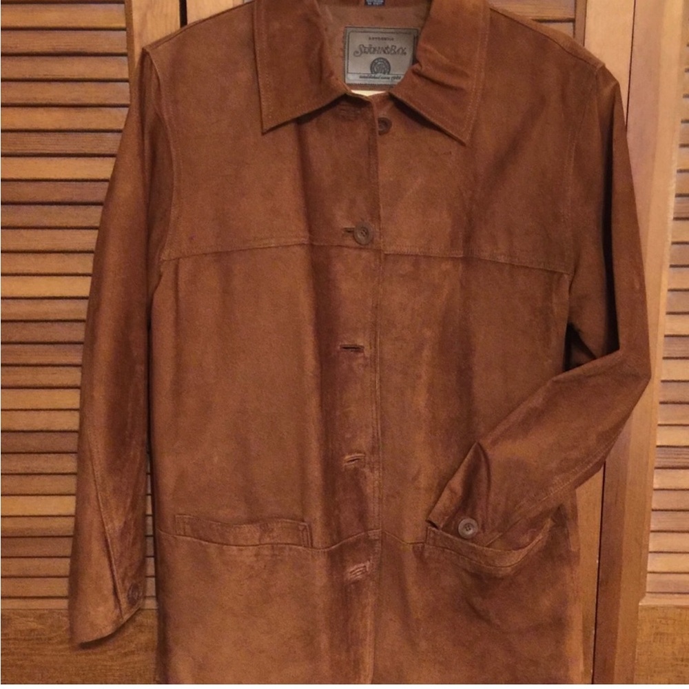 St John‘s Bay suede jacket